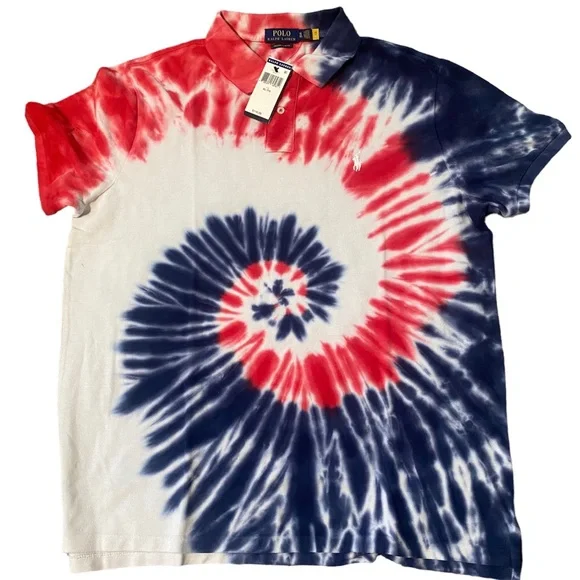 Polo Ralph Lauren Patriotic Tye Dye - Picture 1 of 4